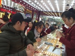 Thông tin thị trường vàng sáng 21.2.2020: Vàng tăng mạnh vượt ngưỡng 45 triệu