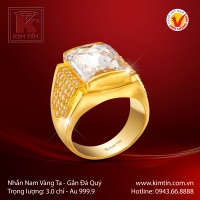 Nhẫn Nam Vàng 24K