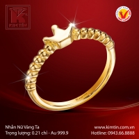 Nhẫn Nữ Vàng 24K