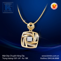 Mặt Dây Chuyền Vàng Tây 18K
