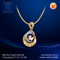 Mặt Dây Chuyền Vàng Tây 18K