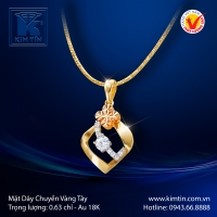 Mặt Dây Chuyền Vàng Tây 18K