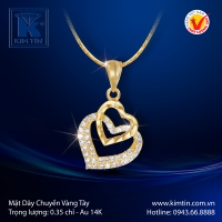 Mặt Dây Chuyền Vàng Tây 14K