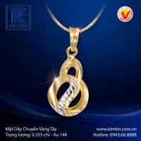 Mặt Dây Chuyền Vàng Tây 14K