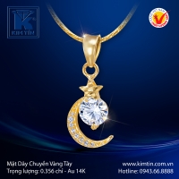 Mặt Dây Chuyền Vàng Tây 14K