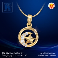 Mặt Dây Chuyền Vàng Tây 18K