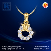 Mặt Dây Chuyền Vàng Tây 18K
