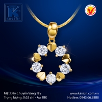 Mặt Dây Chuyền Vàng Tây 18K