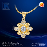 Mặt Dây Chuyền Vàng Tây 18K