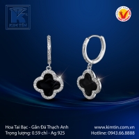 Hoa Tai Bạc 925