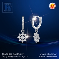 Hoa Tai Bạc 925