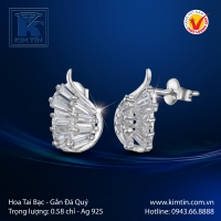 Hoa Tai Bạc 925