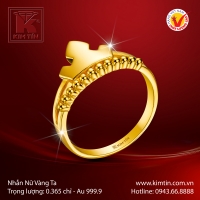 Nhẫn Nữ Vàng 24K