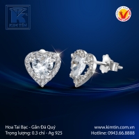 Hoa Tai Bạc 925