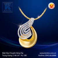 Mặt Dây Chuyền Vàng Tây 18K