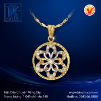 Mặt Dây Chuyền Vàng Tây 14K