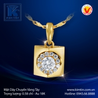 Mặt Dây Chuyền Vàng Tây 18K