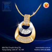 Mặt Dây Chuyền Vàng Tây 18K