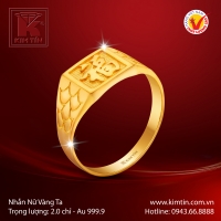 Nhẫn Nữ Vàng 24K