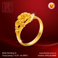 Nhẫn Nữ Vàng 24K