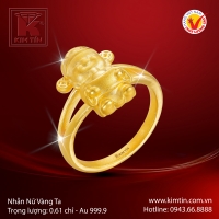 Nhẫn Nữ Vàng 24K