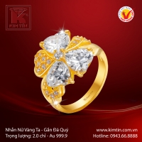 Nhẫn Nữ Vàng 24K
