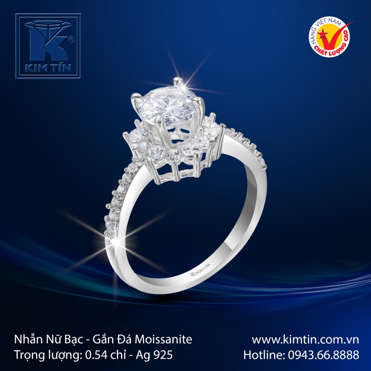 Nhẫn Nữ - Bạc 925