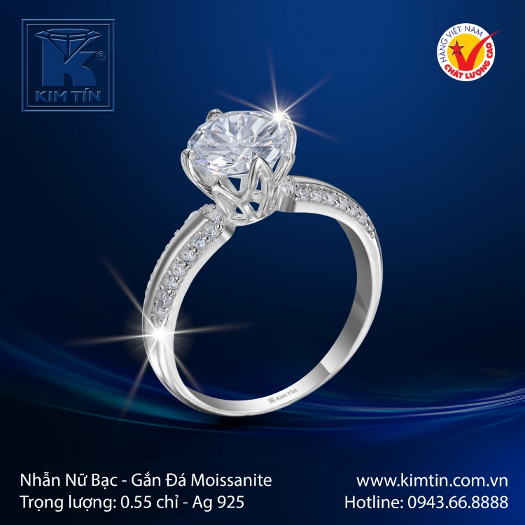 Nhẫn Nữ - Bạc 925