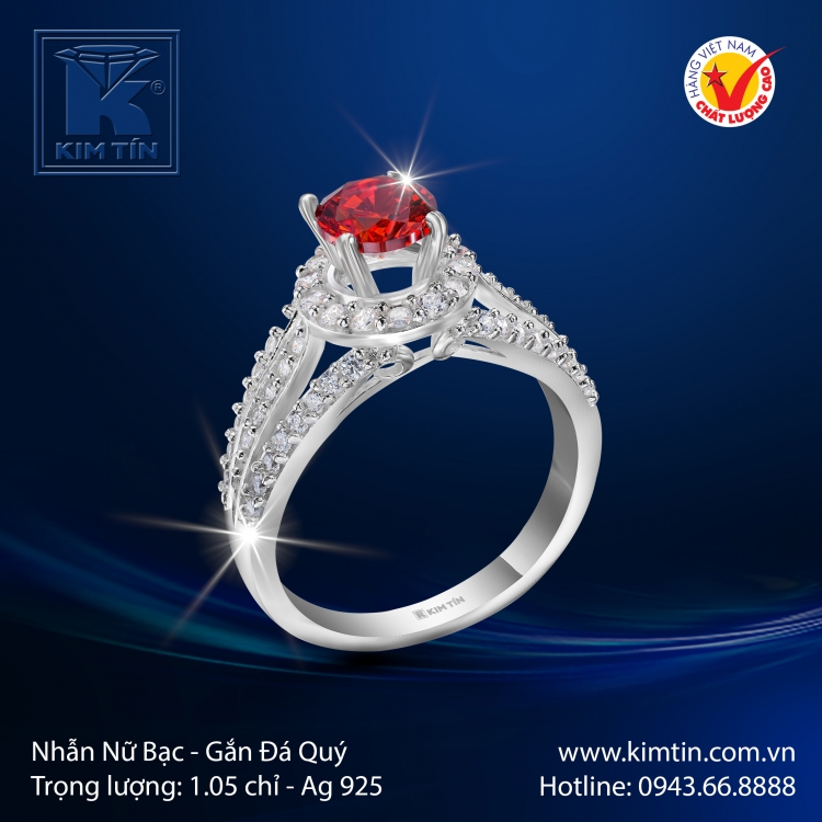 Nhẫn Nữ - Bạc 925