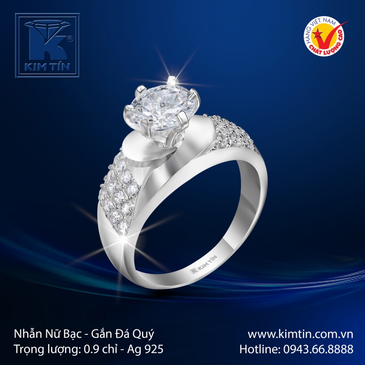 Nhẫn Nữ - Bạc 925