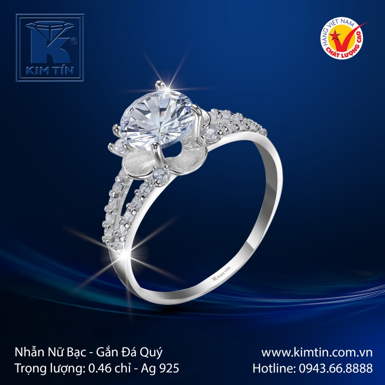 Nhẫn Nữ - Bạc 925