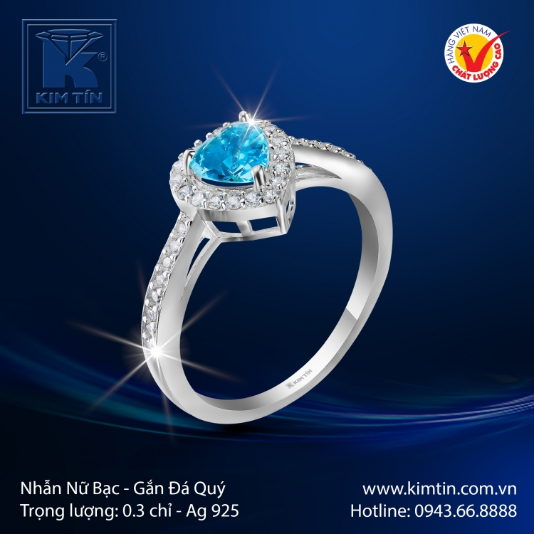 Nhẫn Nữ - Bạc 925