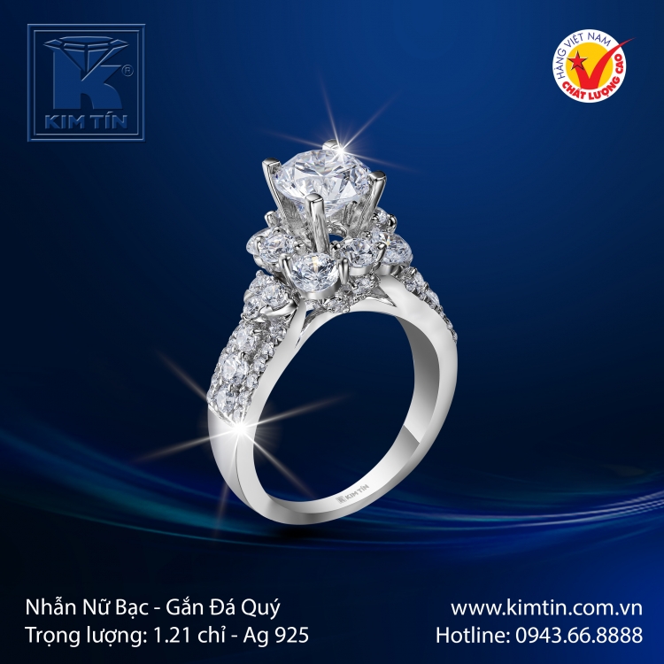 Nhẫn Nữ - Bạc 925