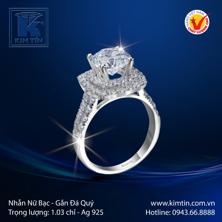 Nhẫn Nữ - Bạc 925