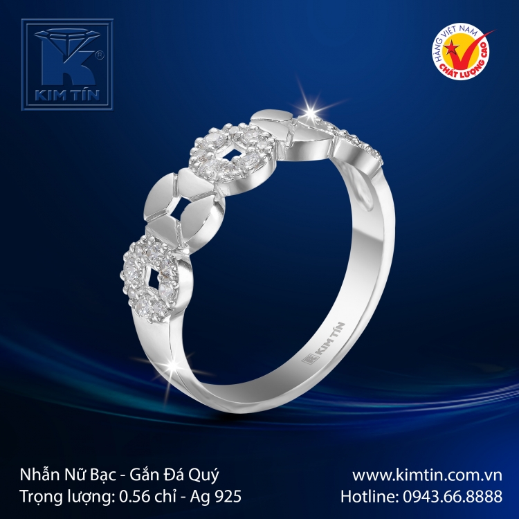Nhẫn Nữ - Bạc 925