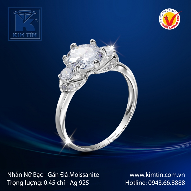 Nhẫn Nữ - Bạc 925