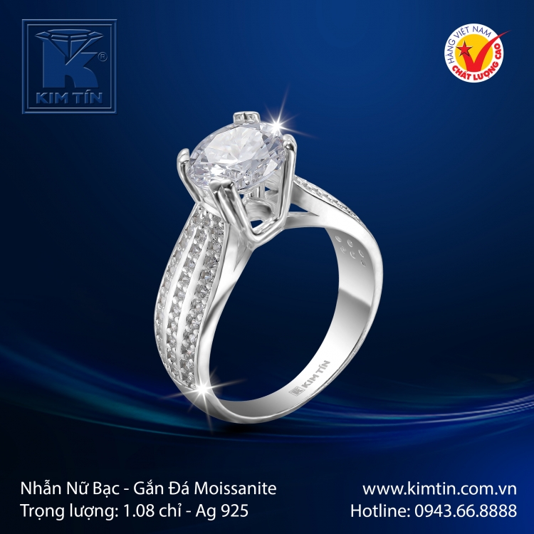 Nhẫn Nữ - Bạc 925