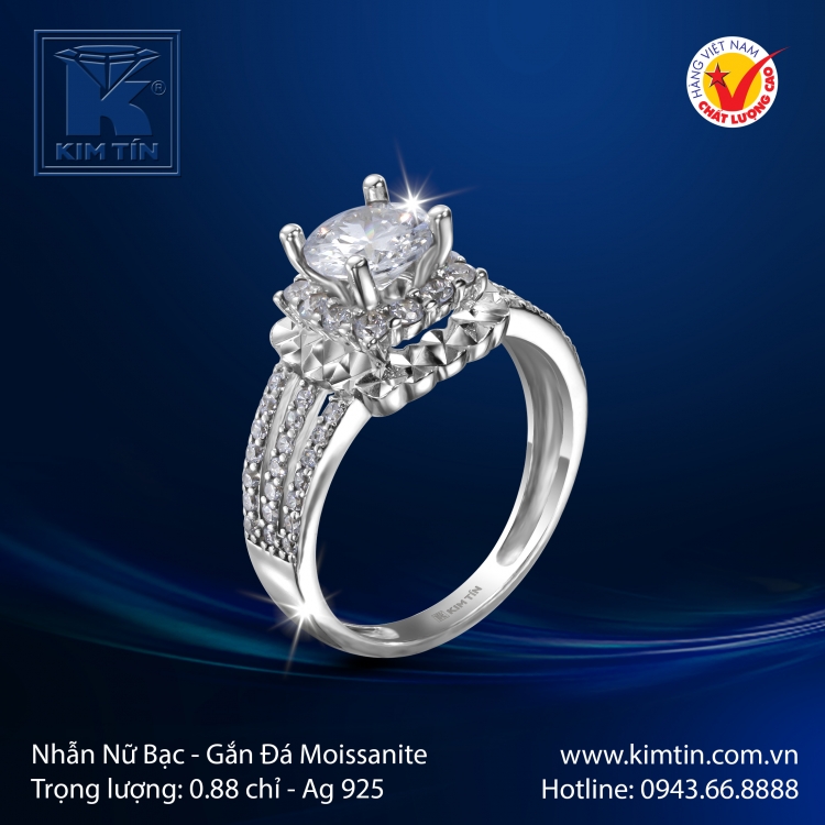 Nhẫn Nữ - Bạc 925