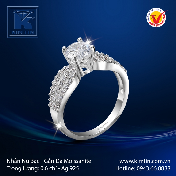 Nhẫn Nữ - Bạc 925