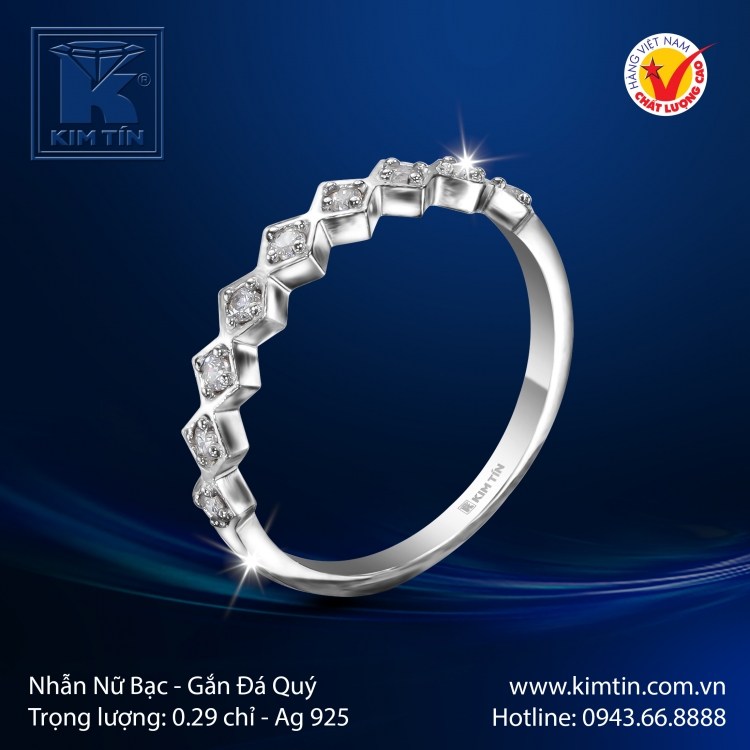 Nhẫn Nữ - Bạc 925