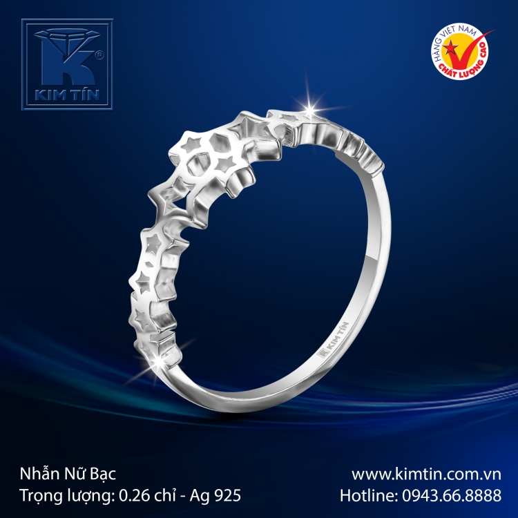 Nhẫn Nữ - Bạc 925