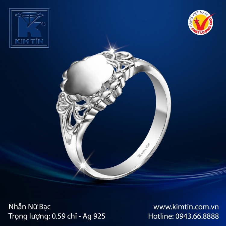 Nhẫn Nữ - Bạc 925