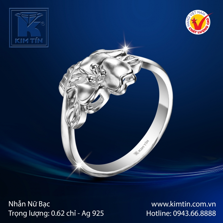 Nhẫn Nữ - Bạc 925