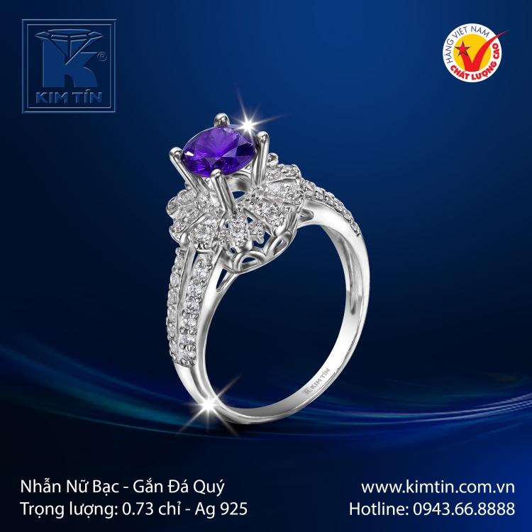 Nhẫn Nữ - Bạc 925