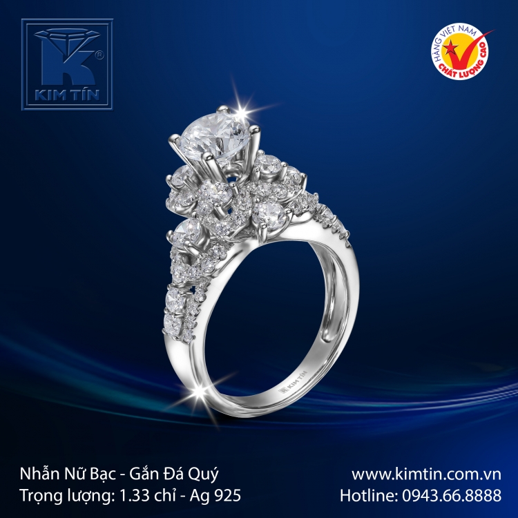 Nhẫn Nữ - Bạc 925