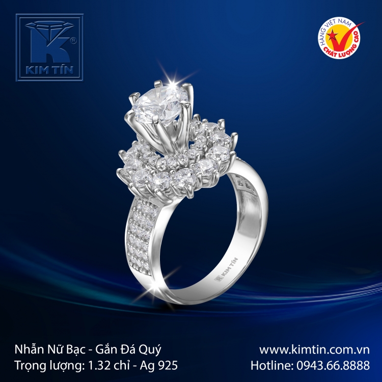 Nhẫn Nữ - Bạc 925