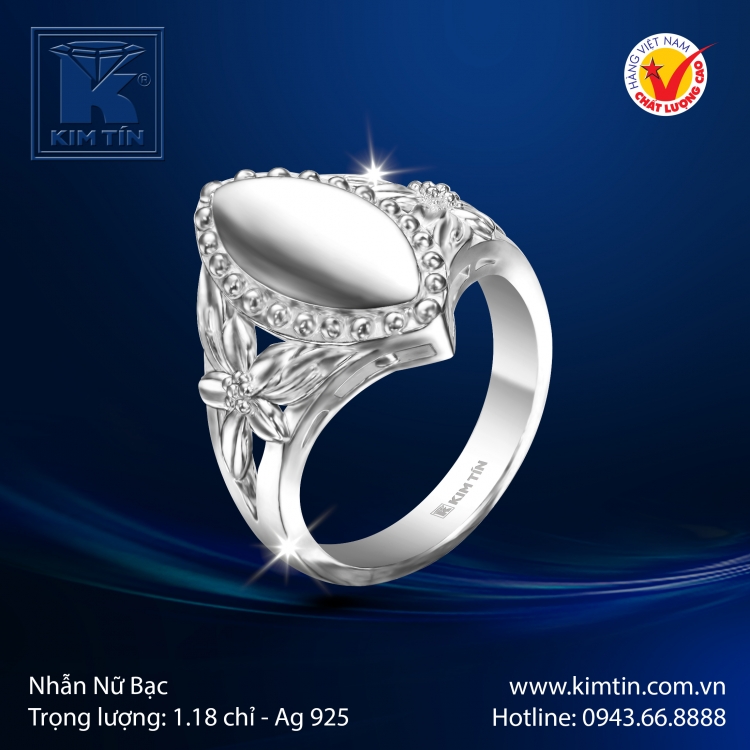 Nhẫn Nữ - Bạc 925