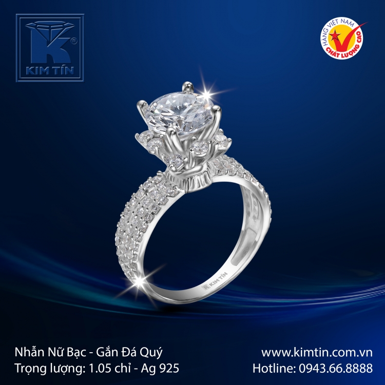 Nhẫn Nữ - Bạc 925