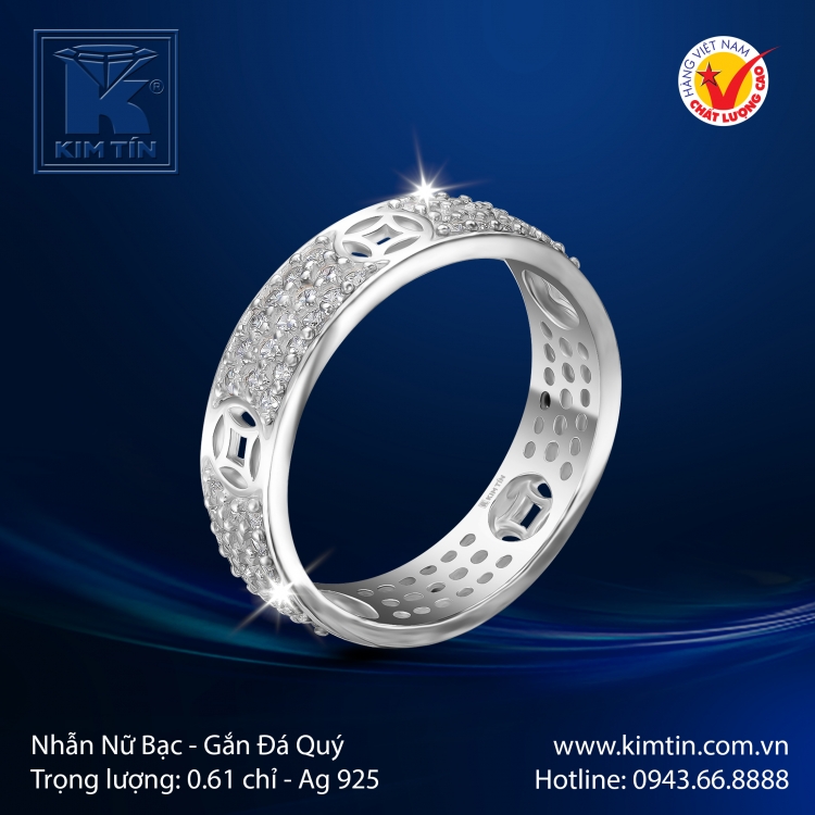 Nhẫn Nữ - Bạc 925