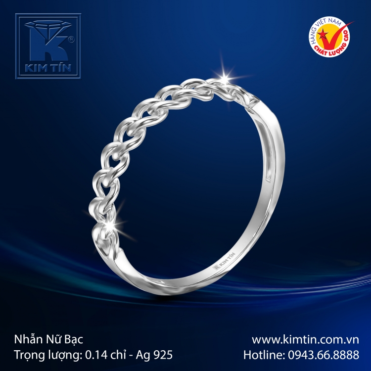 Nhẫn Nữ - Bạc 925